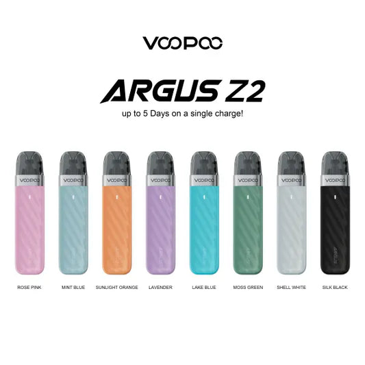 Voopoo Argus Z2 Pod Vape Kit | MTL Starter Kit | bearsvapes.co.uk