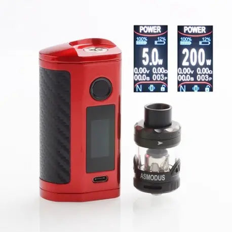 asMODus Minikin 3S Kit | 200W TC Incl. 2 FREE 18650 | bearsvapes.co.uk