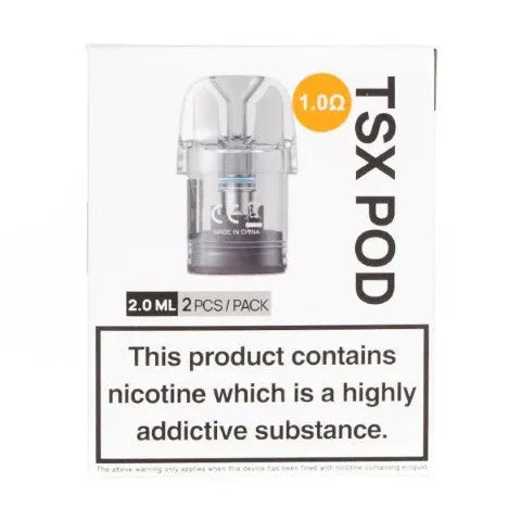 Aspire TSX Replacement Pods | 2 Pack 0.8 or 1.0 Ohm | bearsvapes.co.uk