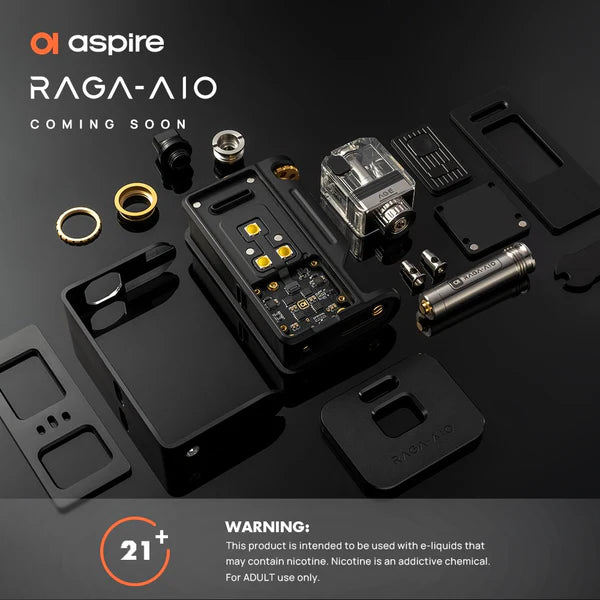 Aspire Raga-aio Kit For Sale Aspire RAGA AIO 75W Boro Box Mod Kit $109.99 Australia Enhanced Vape Experience Aspire Raga-aio Kit For Sale Aspire RAGA AIO 75W Boro Box Mod Kit $109.99 Australia Enhanced Vape Experience