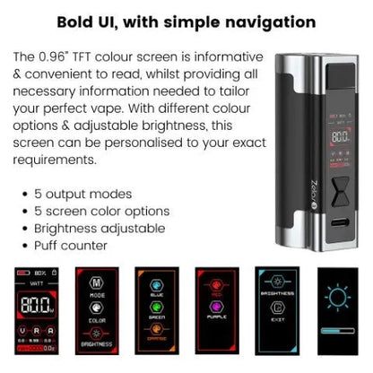 Aspire Zelos 3 Box Mod | NOW ONLY £24.95 | bearsvapes.co.uk