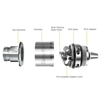 Aspire Cleito RTA Kit | Complete RTA Kit ONLY £6.95 | bearsvapes.co.uk