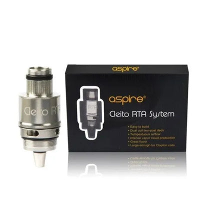 Aspire Cleito RTA Kit | Complete RTA Kit ONLY £6.95 | bearsvapes.co.uk