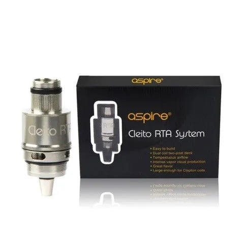 Aspire Cleito RTA Kit | Complete RTA Kit ONLY £6.95 | bearsvapes.co.uk
