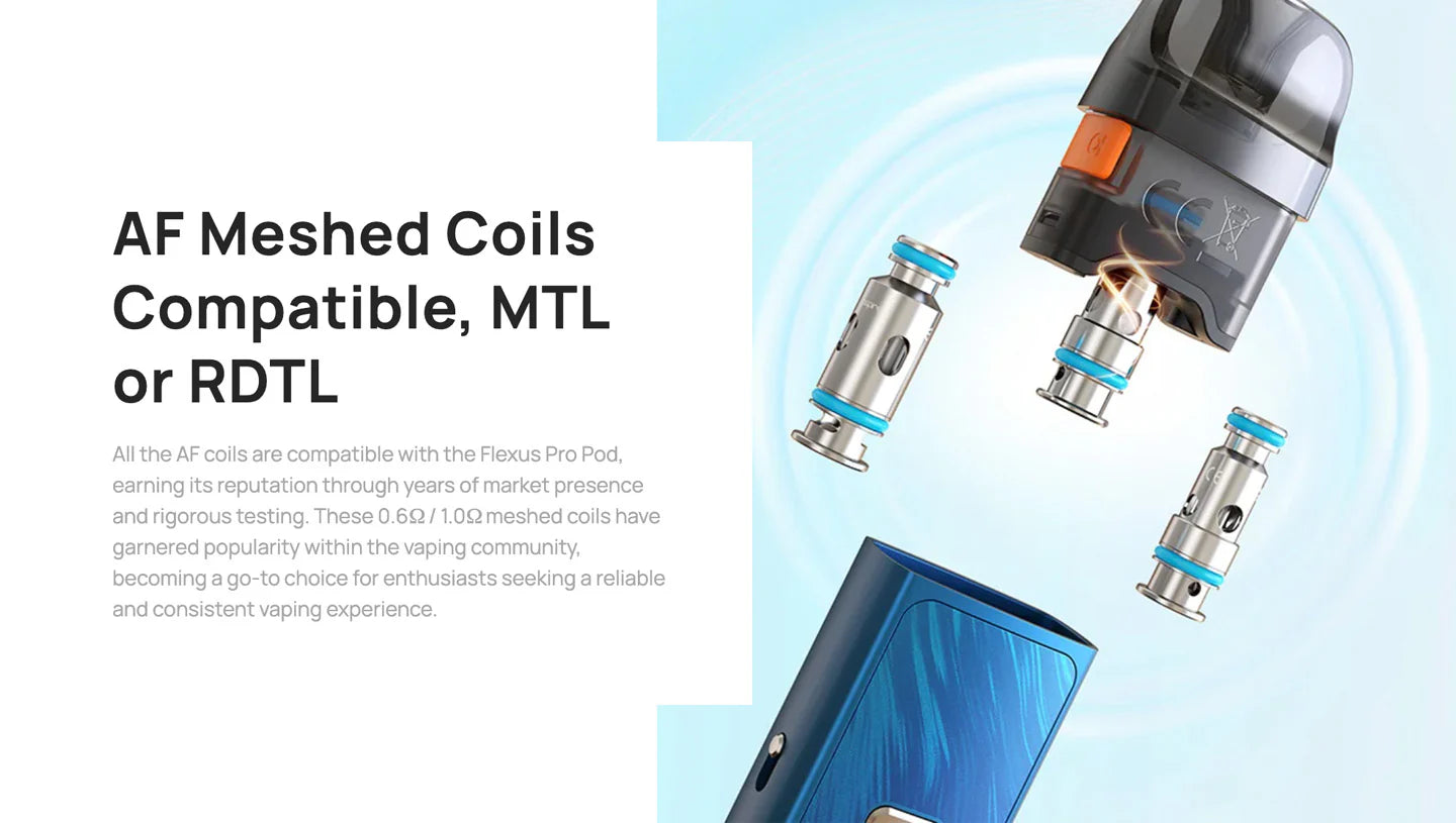 Aspire Flexus Pro Pod Vape Kit 1200mAh MTL Starter | bearsvapes.co.uk