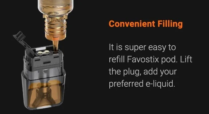 Aspire Favostix Pod Vape Kit | 1000mAh Starter Kit | bearsvapes.co.uk