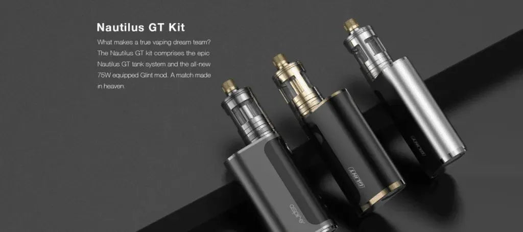 Aspire Nautilus GT Vape Kit | FREE 18650 Battery | bearsvapes.co.uk