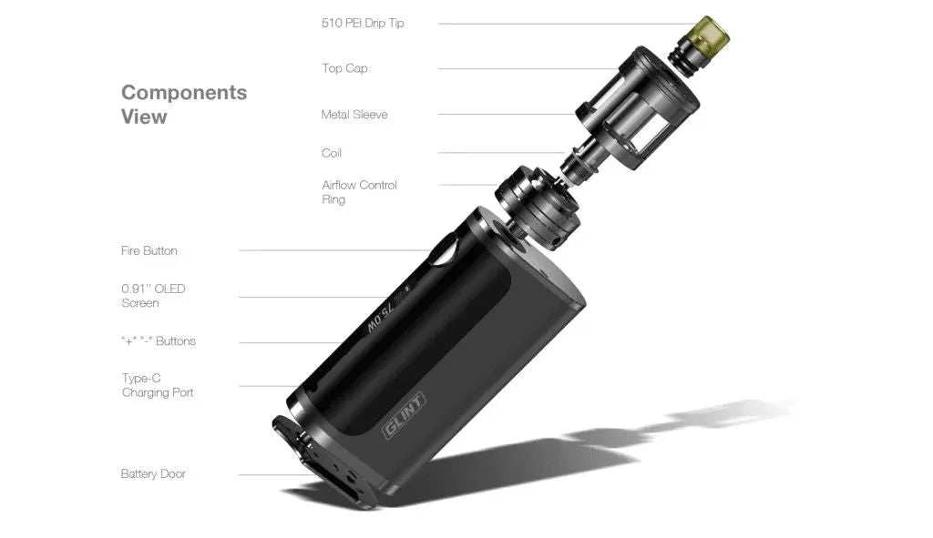 Aspire Nautilus GT Vape Kit | FREE 18650 Battery | bearsvapes.co.uk