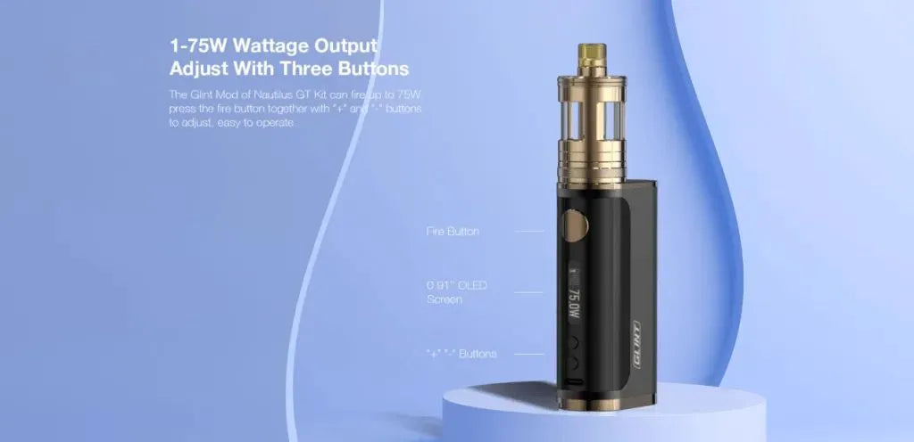 Aspire Nautilus GT Vape Kit | FREE 18650 Battery | bearsvapes.co.uk