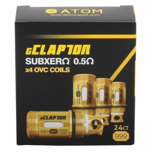 Atom gClapton Replacement Coils 4pk | bearsvapes.co.uk