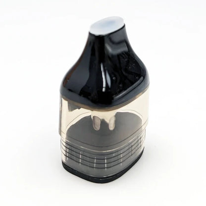A small black and clear plastic device with a glossy black top and a translucent body, shown on a plain white background.