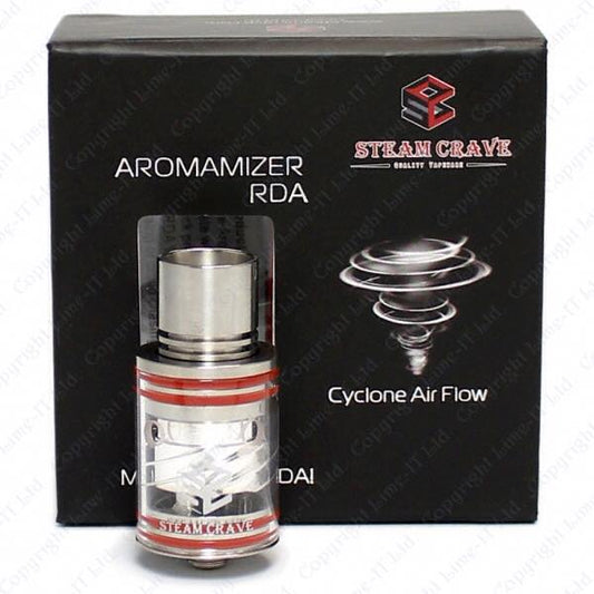 Steam Crave Aromamizer RDA with Cyclone Air Flow | bearsvapes.co.uk