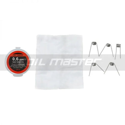 Coil Master Twisted Coils | 5 Pack & Organic Cotton | bearsvapes.co.uk