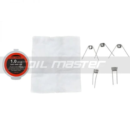 Coil Master Twisted Coils | 5 Pack & Organic Cotton | bearsvapes.co.uk