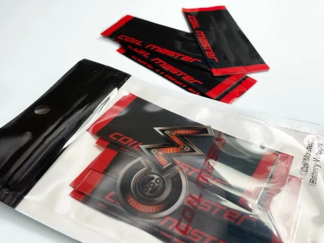 Coil Master 18650 Battery Wraps | 10 Pack - £1.95 | bearsvapes.co.uk