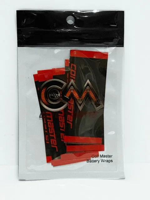 Coil Master 18650 Battery Wraps | 10 Pack - £1.95 | bearsvapes.co.uk