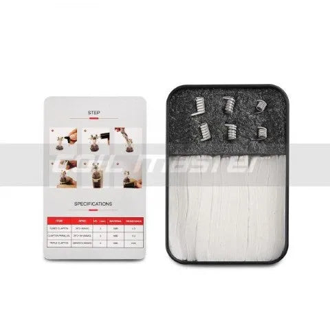 Coil Master Ready Box Premade Vape Coils & Cotton | bearsvapes.co.uk