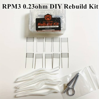 Coil Master Rebuild Kit for Boost, Caliburn, RPM, Xros, Vinci - Bear's Vapes Coil Master Rebuild Kit for Boost, Caliburn, RPM, Xros, Vinci - Bear's Vapes