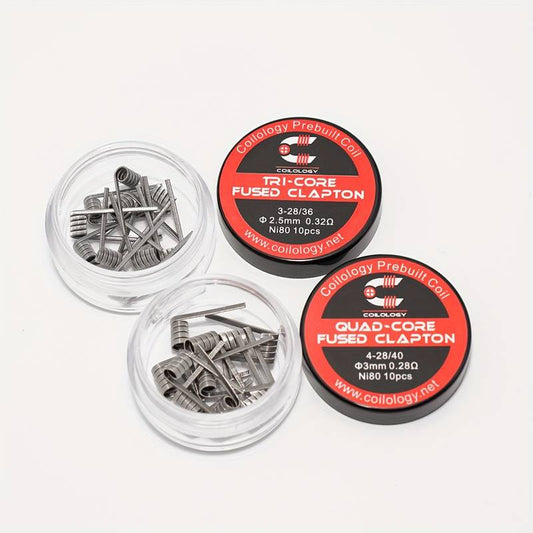 Coilology Multicore Fused Clapton Coils 10 Pack | bearsvapes.co.uk