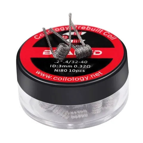 Coilology Premade Braided Coils 10pcs | ONLY £3.95 | bearsvapes.co.uk