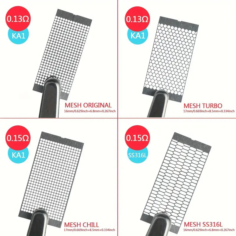 Coilology Mesh Strips - Original, Chill, Turbo | bearsvapes.co.uk