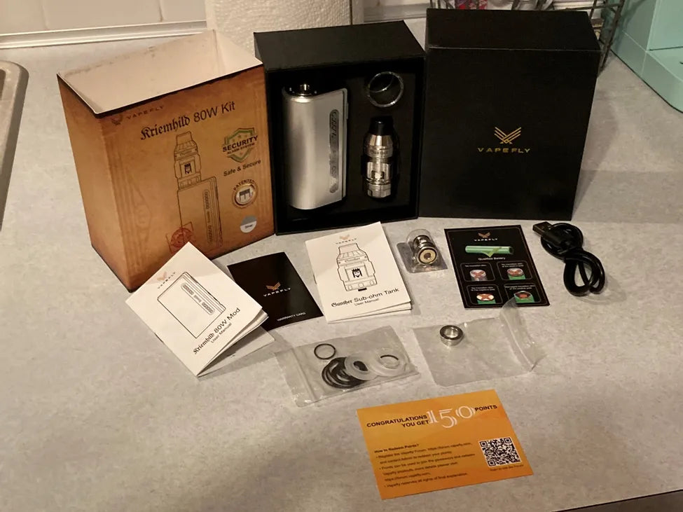 Vapefly Kriemhild 80W Vape Kit Free 18650 Battery | bearsvapes.co.uk