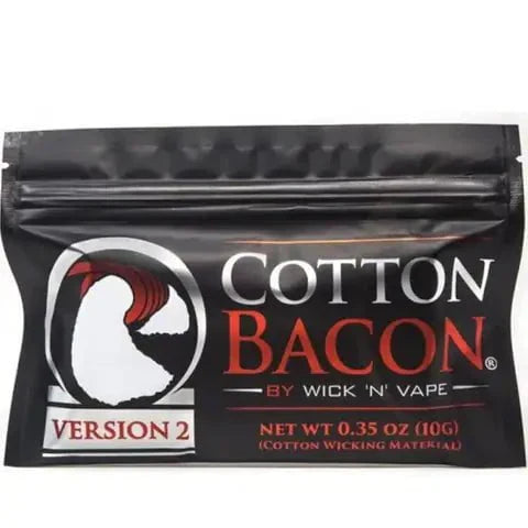 Cotton Bacon V2 by Wick'n'Vape | 10 x 10cm strips | bearsvapes.co.uk
