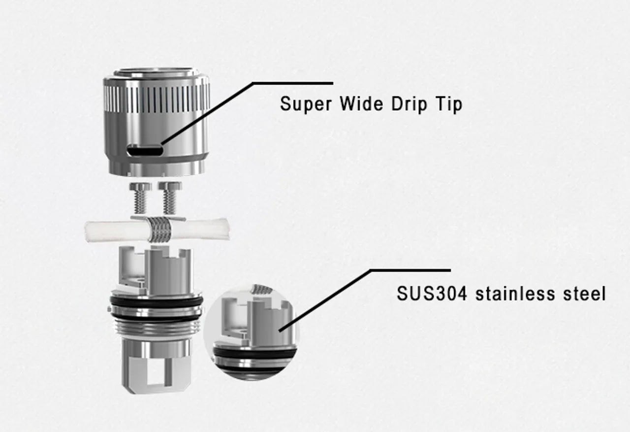 Uwell Crown RBA Coil Kit Single Coil | bearsvapes.co.uk