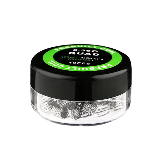 Demon Killer Quad Twisted Coils 0.36ohm 10 Pack | bearsvapes.co.uk