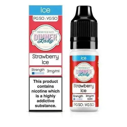 Dinner Lady Strawberry Ice 50-50 e-liquid 4 for 3 | bearsvapes.co.uk