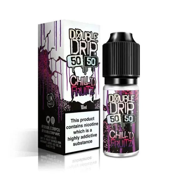Double Drip Chilled Fruits 50-50 e-liquid 4 for 3 | bearsvapes.co.uk