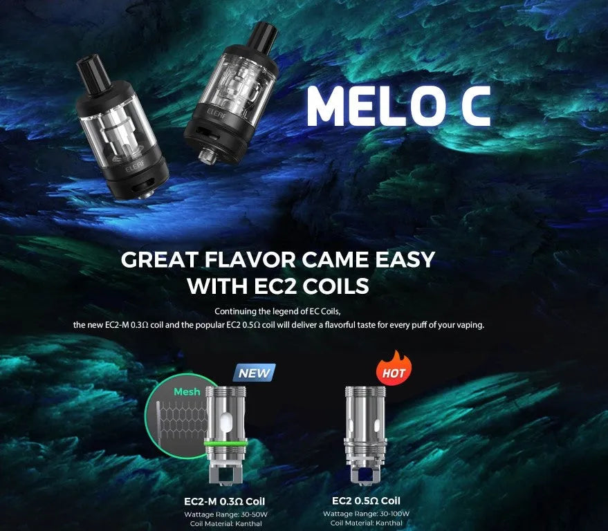 Eleaf Melo C Vape Tank | bearsvapes.co.uk