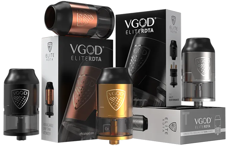 VGOD Elite RDTA - 2ml 24mm Dual Coil RDTA| bearsvapes.co.uk