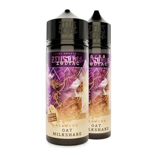 Zeus Juice Glaucus Short-fill e-liquid bottle an a white background