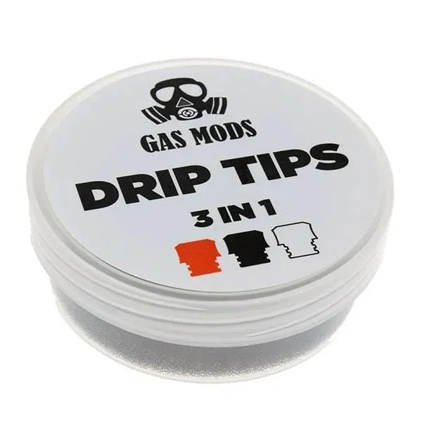 Gas Mods 3 in 1 510 Drip Tips | Ultem Clear Black | bearsvapes.co.uk - Bear's Vapes Gas Mods 3 in 1 510 Drip Tips | Ultem Clear Black | bearsvapes.co.uk - Bear's Vapes