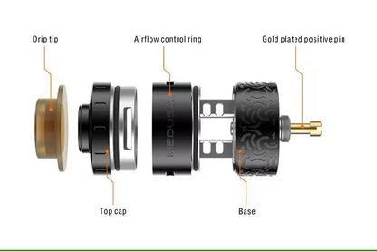 Geekvape Medusa 25mm Dual Coil RDTA | bearsvapes.co.uk