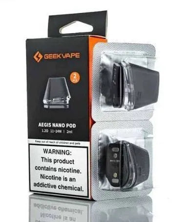 Geekvape Aegis Nano Replacement Pods 2pk | bearsvapes.co.uk - Bear's Vapes Geekvape Aegis Nano Replacement Pods 2pk | bearsvapes.co.uk - Bear's Vapes