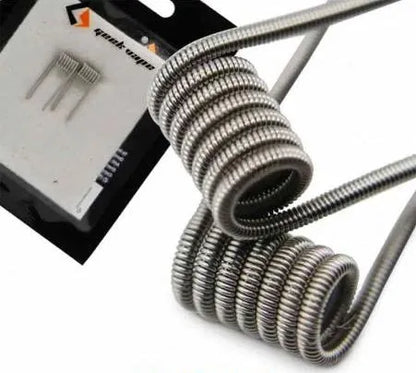 Geekvape Fused Clapton Coils 0.9ohm | 2 Pk & Cotton | bearsvapes.co.uk