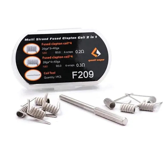 Geekvape Multi Strand Fused Clapton Coils 2 in 1 | bearsvapes.co.uk