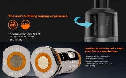 Geekvape Mero Vape Tank | Suitable for MTL & DTL | bearsvapes.co.uk - Bear's Vapes Geekvape Mero Vape Tank | Suitable for MTL & DTL | bearsvapes.co.uk - Bear's Vapes