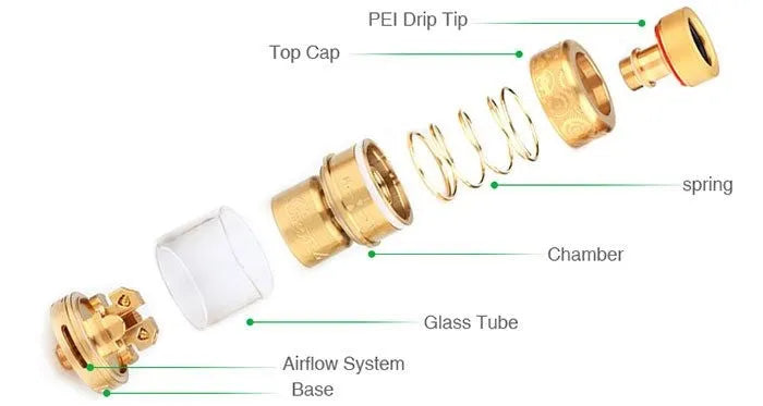 Gemz Prime Mover RTA 24mm Dual Coil RTA | bearsvapes.co.uk