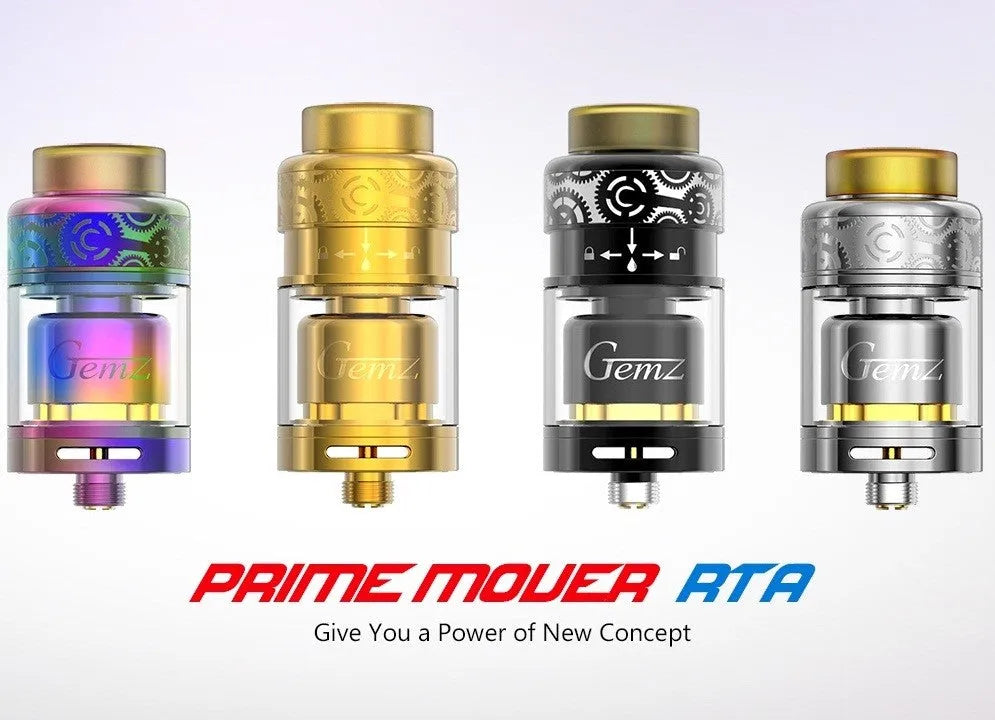 Gemz Prime Mover RTA 24mm Dual Coil RTA | bearsvapes.co.uk
