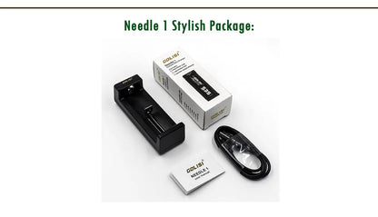 Golisi Needle 1 Smart USB Battery Charger | bearsvapes.co.uk