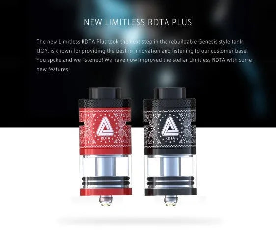 iJOY Limitless Plus RDTA | 75% OFF - NOW ONLY £9.95 | bearsvapes.co.uk