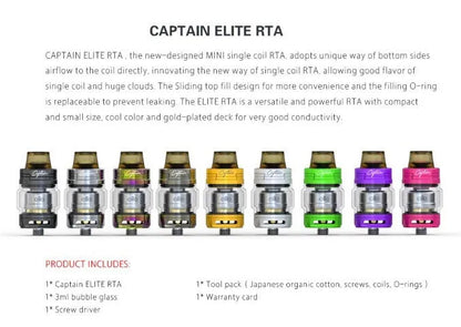 iJoy Captain Elite RTA | bearsvapes.co.uk