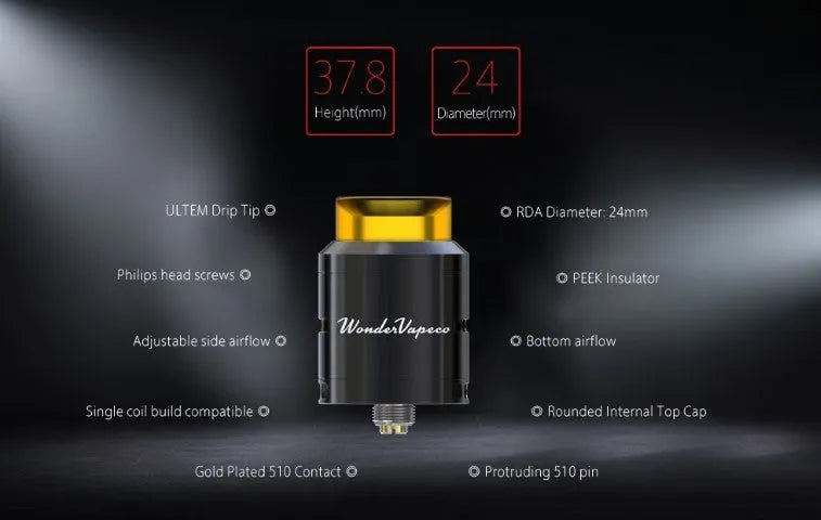 iJoy Cigpet Wondervapeco RDA | NOW ONLY £12.45 | bearsvapes.co.uk