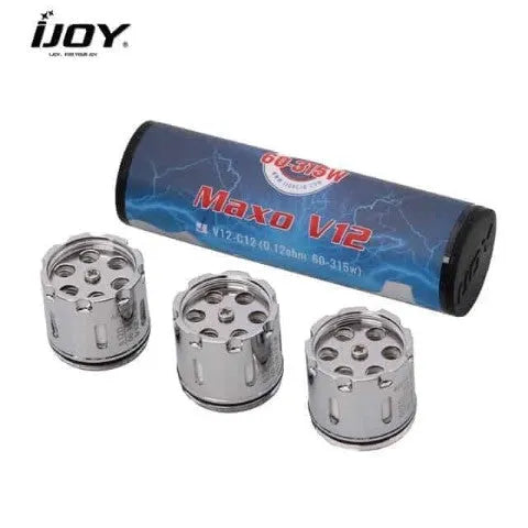 Ijoy Maxo V12 Replacement Coils 3 Pack ONLY £7.95 | bearsvapes.co.uk