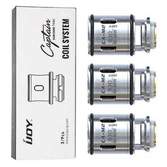 Ijoy Captain Mini Replacement Coils 3pk | bearsvapes.co.uk