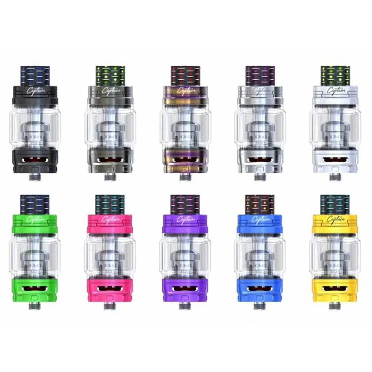 Ijoy Captain X3 Vape Tank 2ml Sub-ohm TDP Compliant | bearsvapes.co.uk - Bear's Vapes Ijoy Captain X3 Vape Tank 2ml Sub-ohm TDP Compliant | bearsvapes.co.uk - Bear's Vapes