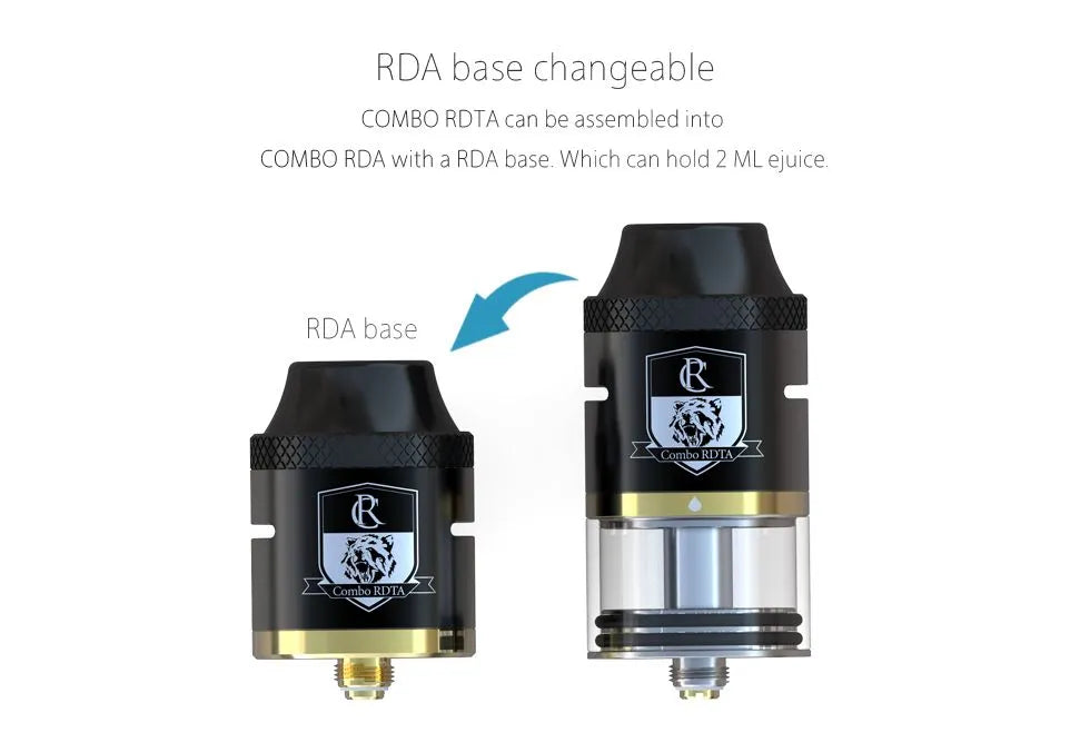 iJoy Combo RDTA | With 6 Decks & RDA | ONLY £29.95 | bearsvapes.co.uk